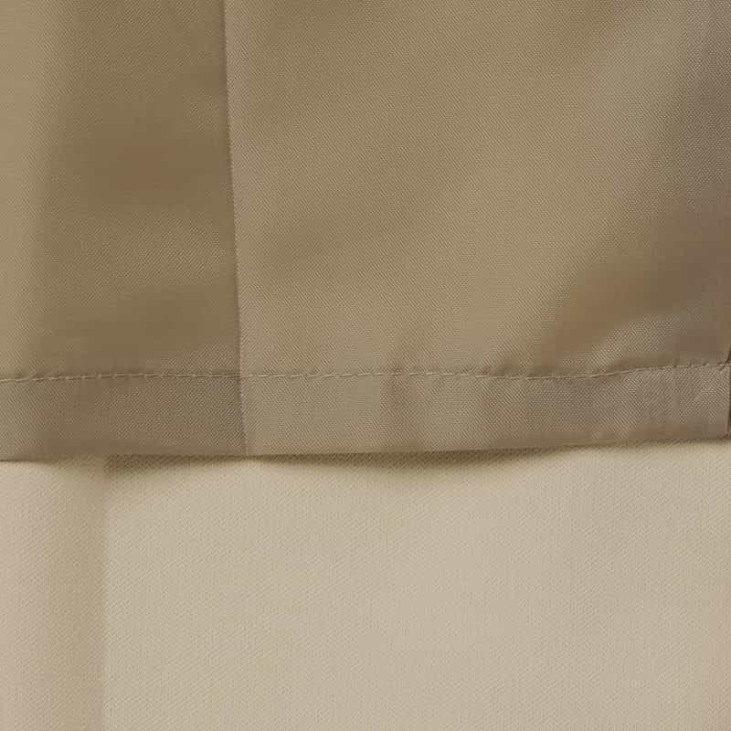 BARNEYS NEW YORK ダブルクロス素材テーパードパンツ BEIGE