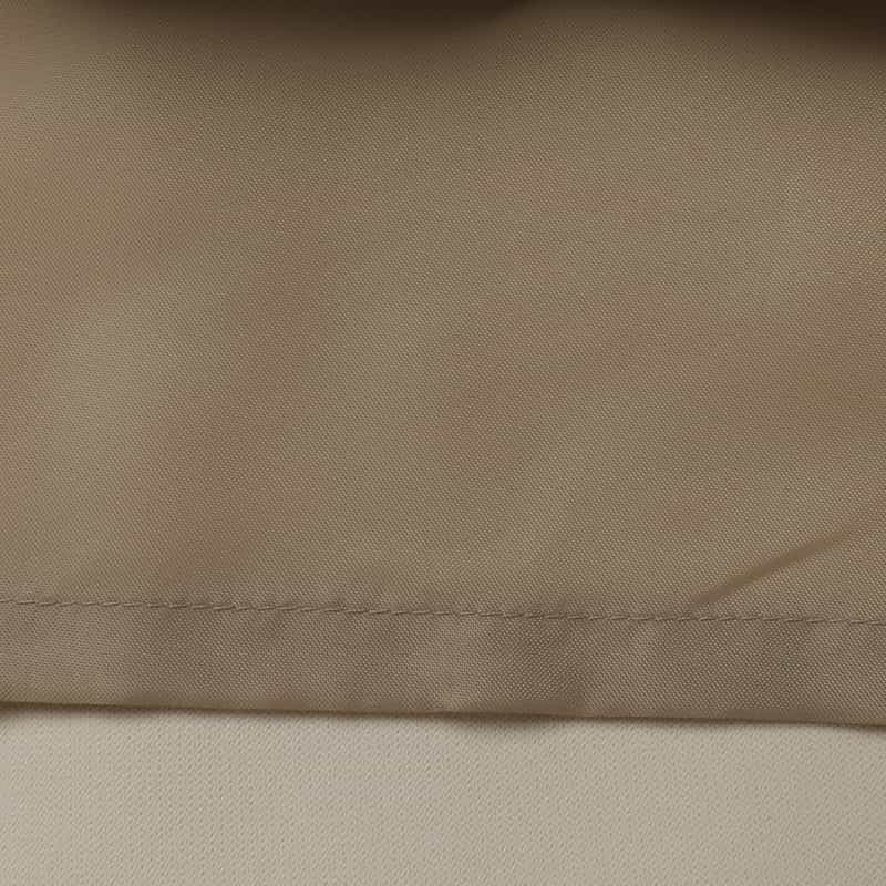 BARNEYS NEW YORK ダブルクロス素材ラップデザインスカート BEIGE