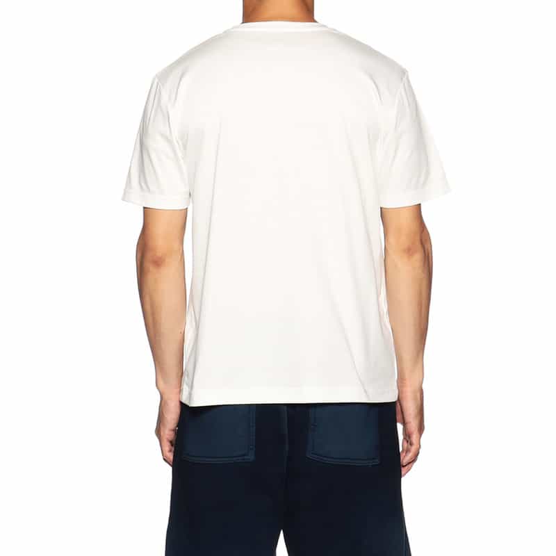 BARNEYS NEW YORK VネックTシャツ WHITE