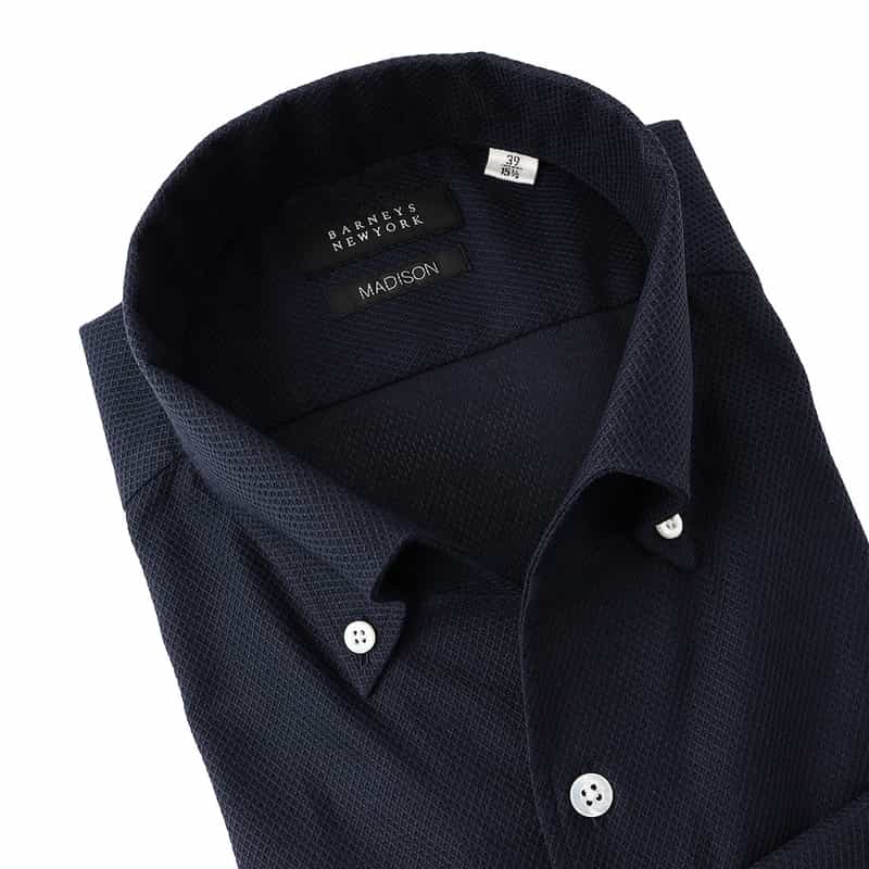 BARNEYS NEW YORK ドレスシャツ NAVY