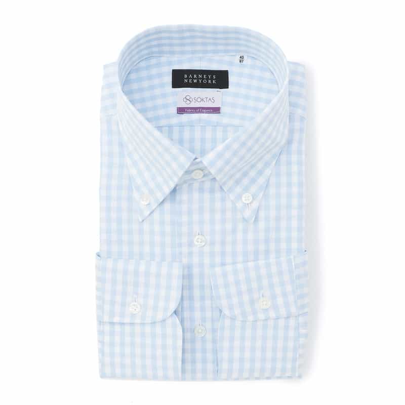 BARNEYS NEW YORK ドレスシャツ LIGHT BLUE