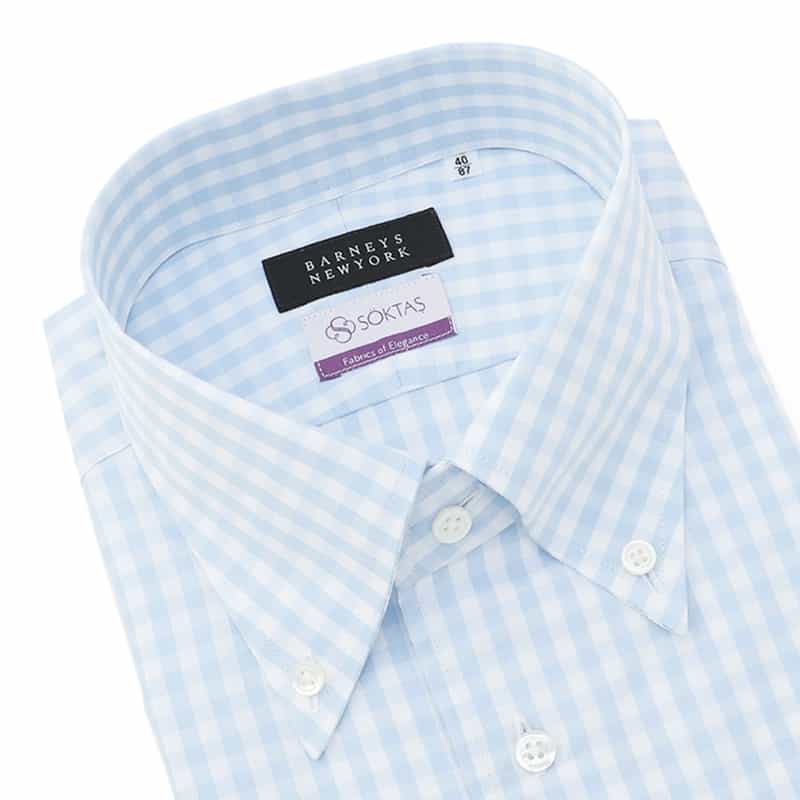 BARNEYS NEW YORK ドレスシャツ LIGHT BLUE