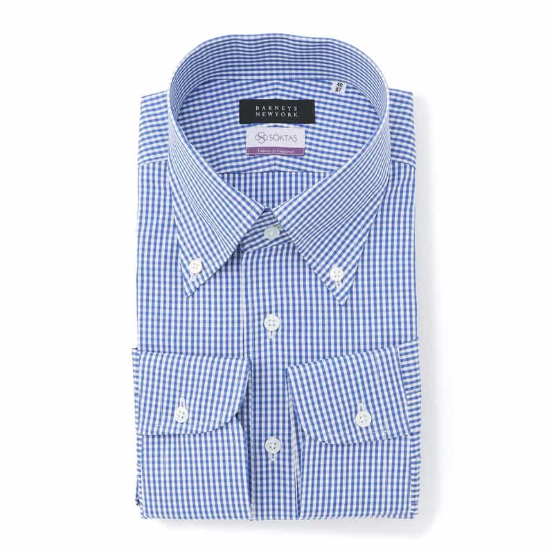 BARNEYS NEW YORK ドレスシャツ BLUE