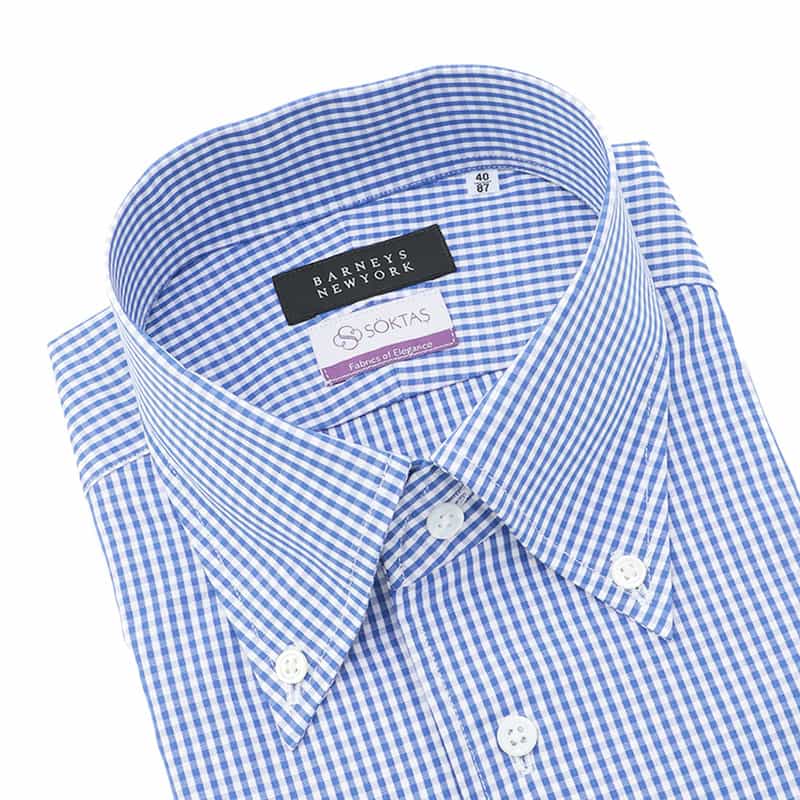 BARNEYS NEW YORK ドレスシャツ BLUE