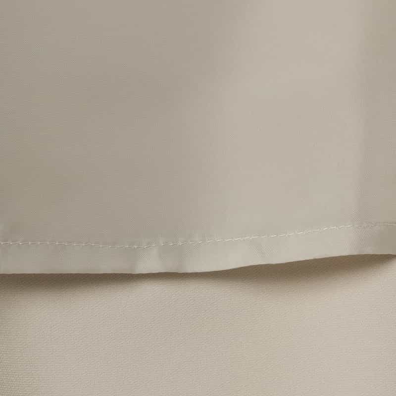 BARNEYS NEW YORK ダブルクロス素材スリムテーパードパンツ GRAY BEIGE