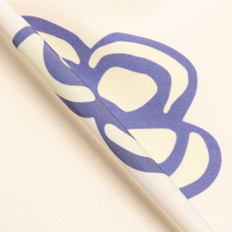 KROST バーニーズ　ニューヨーク限定フローラル柄オープンカラーシャツ IVORY