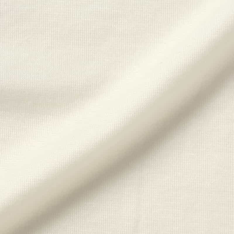 BARNEYS NEW YORK リヨセル素材モックネックカットソー WHITE