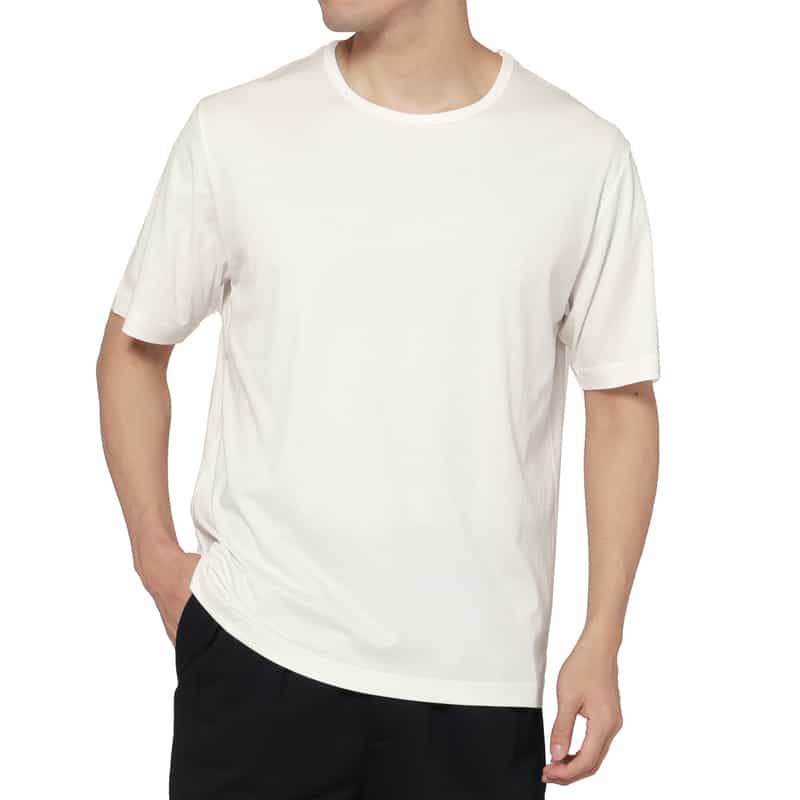 プラチナフェイスコットン クルーネックTシャツ