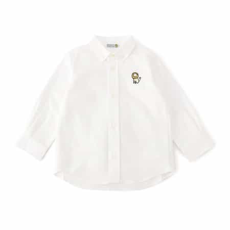 ライオン刺繍シャツ