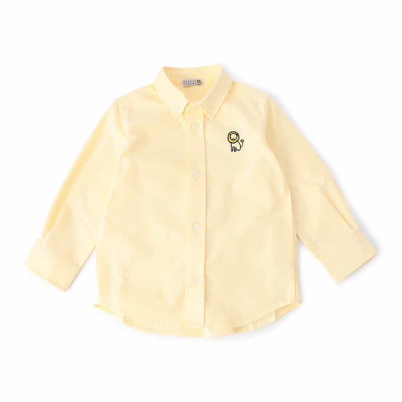 ライオン刺繍シャツ