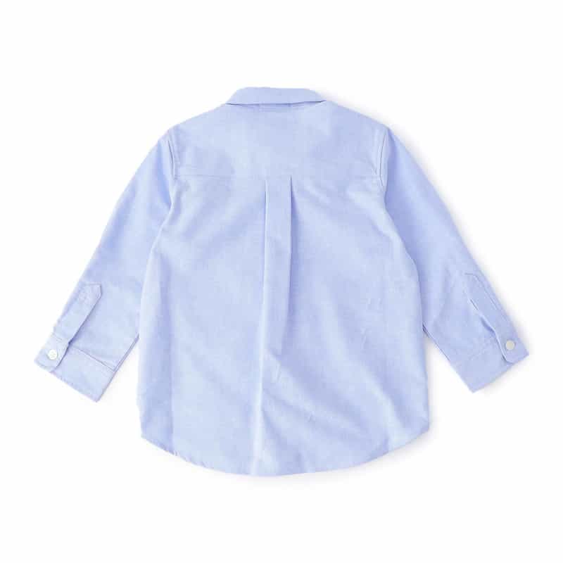 BARNEYS NEW YORK ライオン刺繍シャツ LIGHT BLUE