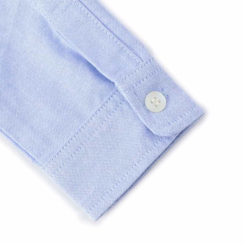 BARNEYS NEW YORK ライオン刺繍シャツ LIGHT BLUE