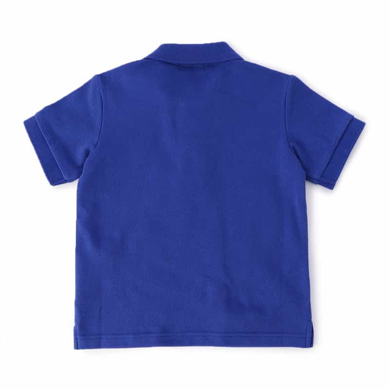 BARNEYS NEW YORK ライオン刺繍ポロシャツ BLUE