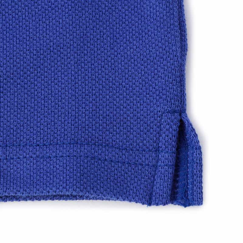 BARNEYS NEW YORK ライオン刺繍ポロシャツ BLUE