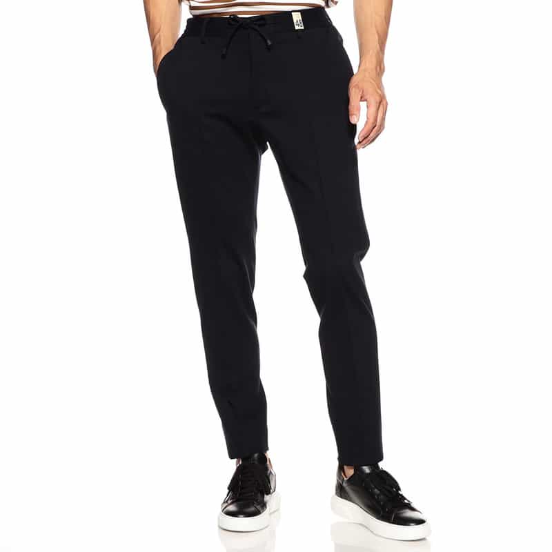 GIABSARCHIVIO スタンダードジャージーパンツ "MASACCIO" NAVY