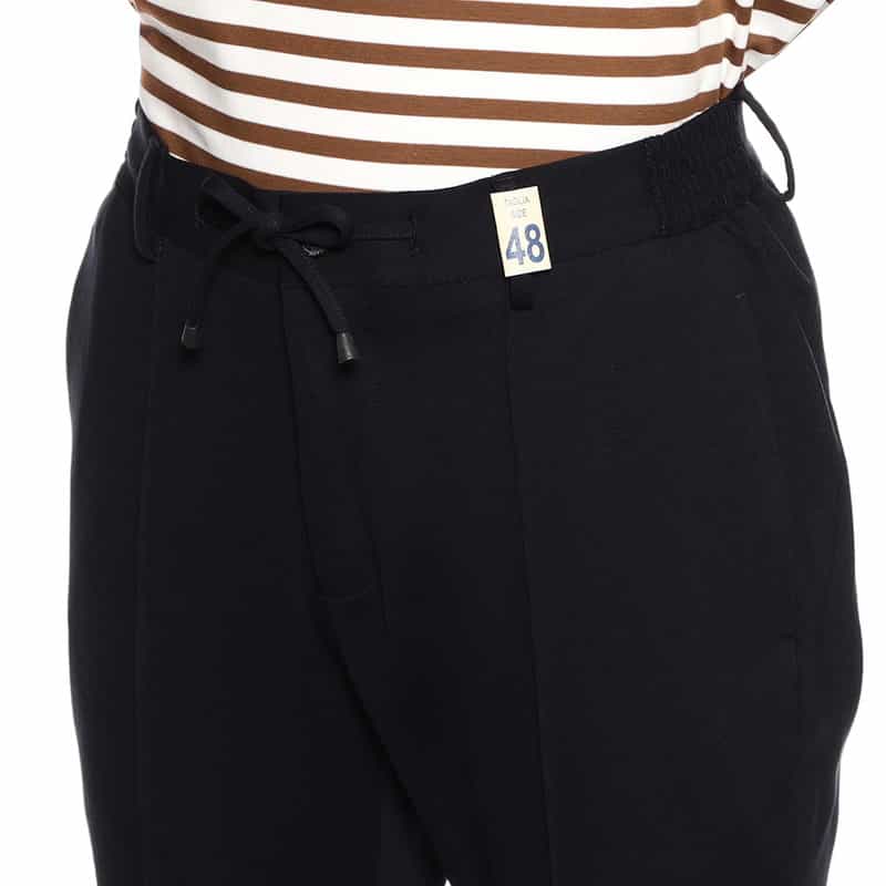 GIABSARCHIVIO スタンダードジャージーパンツ "MASACCIO" NAVY