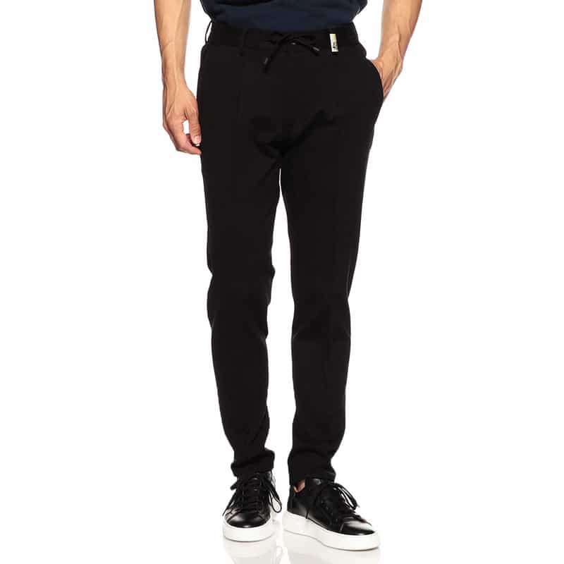 GIABSARCHIVIO スタンダードジャージーパンツ "MASACCIO" BLACK