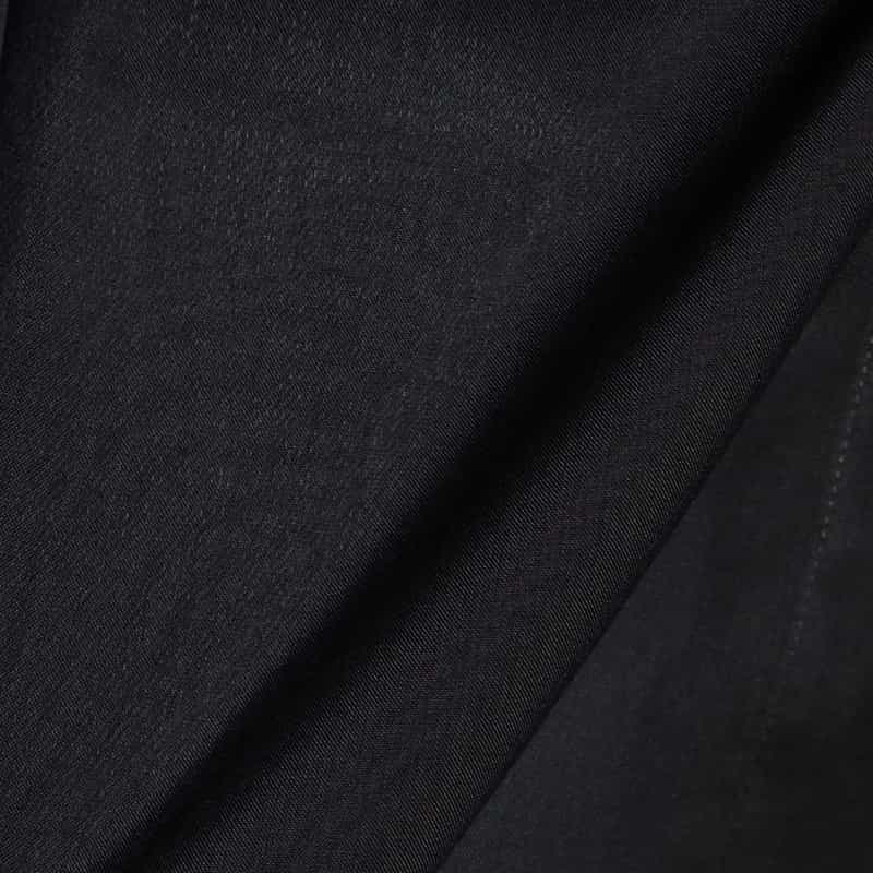 BARNEYS NEW YORK シアーロングシャツ BLACK