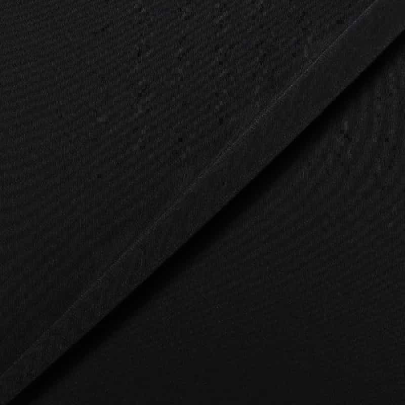 BARNEYS NEW YORK ウォッシャブル2WAYプルオーバーブラウス BLACK