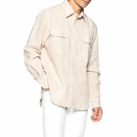 リネンオーバーサイズシャツ（2153418）｜BARNEYS NEW YORK