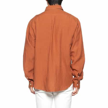 人気 ブランド チェック リネンオーバーサイズシャツ（2153418）｜BARNEYS NEW YORK トップス