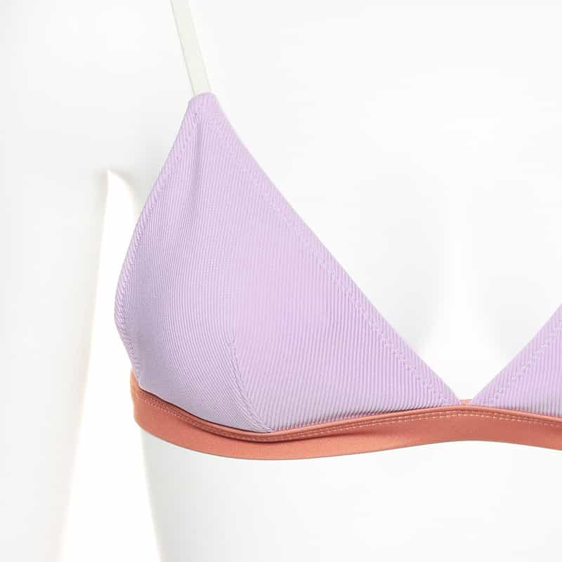 DAZE DAYZ トライアングルビキニトップ MAUVE