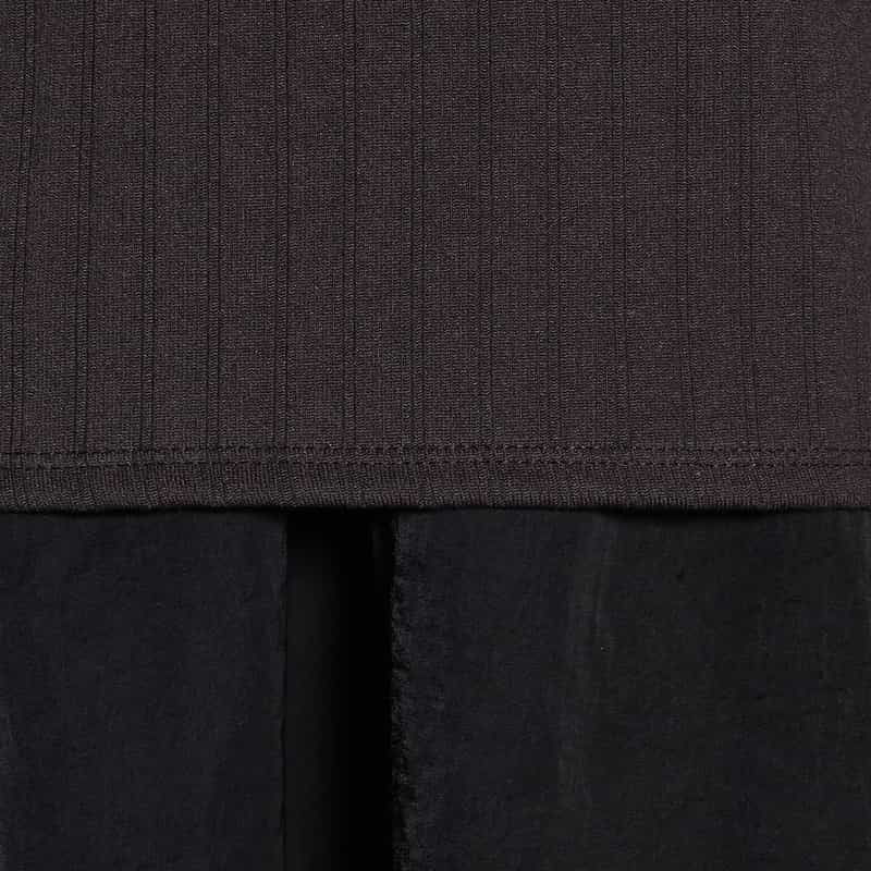 BARNEYS NEW YORK ウォッシャブルコンビネーションドレス GRAY