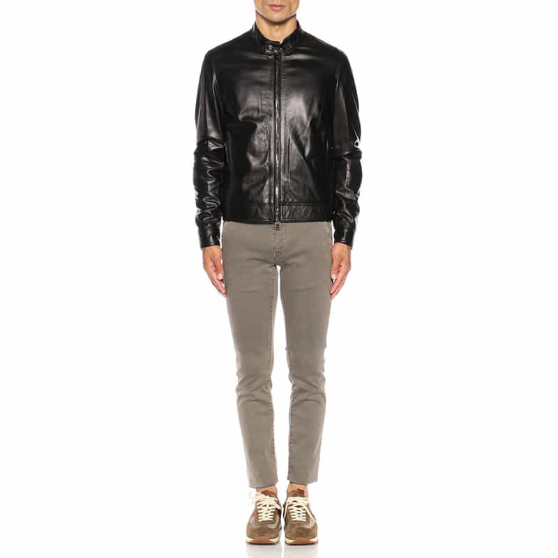 EMMETI EMMETI＜エンメティ＞シングルレザーライダースジャケット “JURI“ BLACK