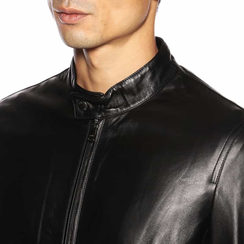 EMMETI EMMETI＜エンメティ＞シングルレザーライダースジャケット “JURI“ BLACK