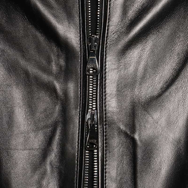 EMMETI EMMETI＜エンメティ＞シングルレザーライダースジャケット “JURI“ BLACK