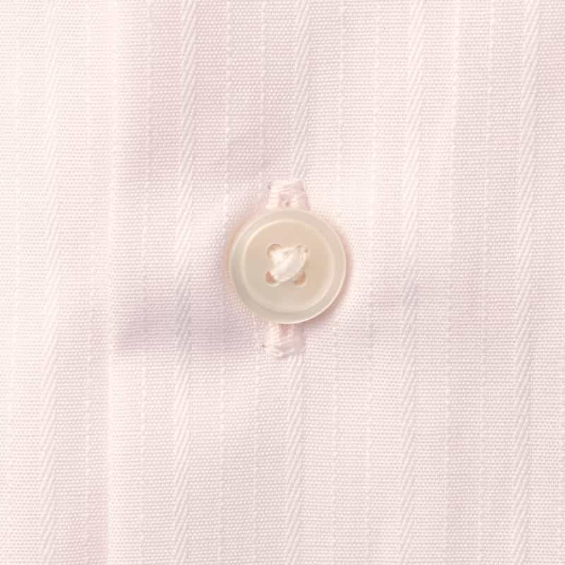 BARNEYS NEW YORK ストライプ柄ルーズフィットカジュアルシャツ PINK