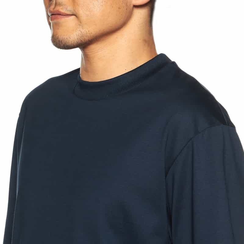 BARNEYS NEW YORK ルーズフィットTシャツ NAVY