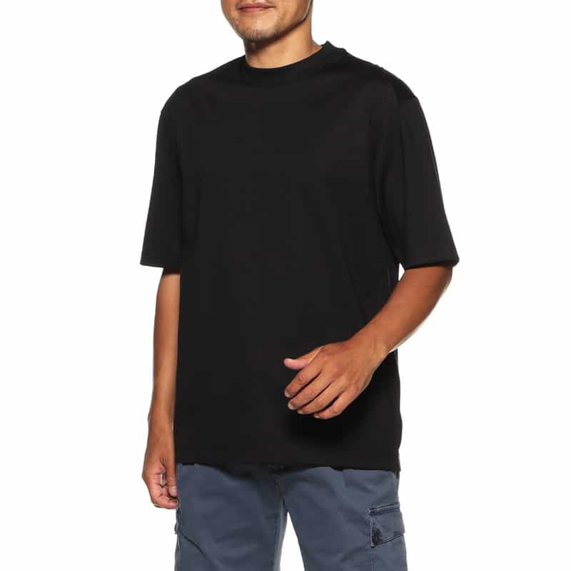 BARNEYS NEW YORK ルーズフィットTシャツ BLACK