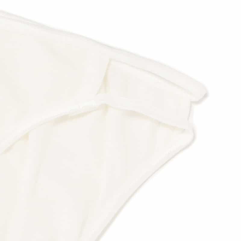 SOUPLE LUZ Wストラップショーツ IVORY