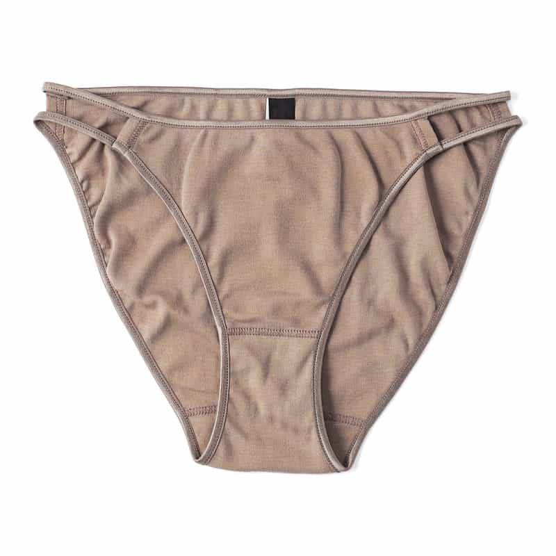 SOUPLE LUZ Wストラップショーツ GRAY BEIGE