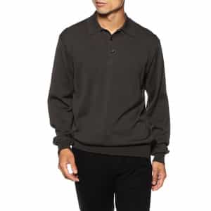 バーニーズニューヨーク　BARNEYSNEWYORK ニットポロシャツ　Ｓサイズ 海島綿ニットポロシャツ（2234569）｜BARNEYS NEW YORK
