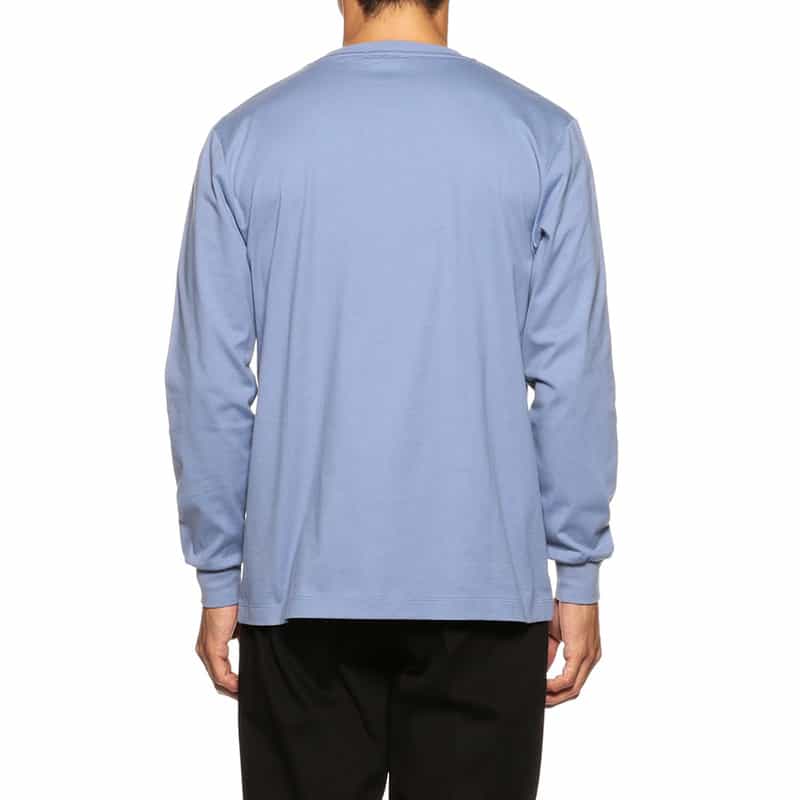 BARNEYS NEW YORK ロングスリーブポケットTシャツ LIGHT BLUE