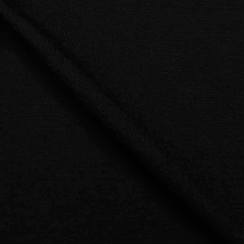 BARNEYS NEW YORK ウォッシャブルウールロングスリーブカットソー BLACK