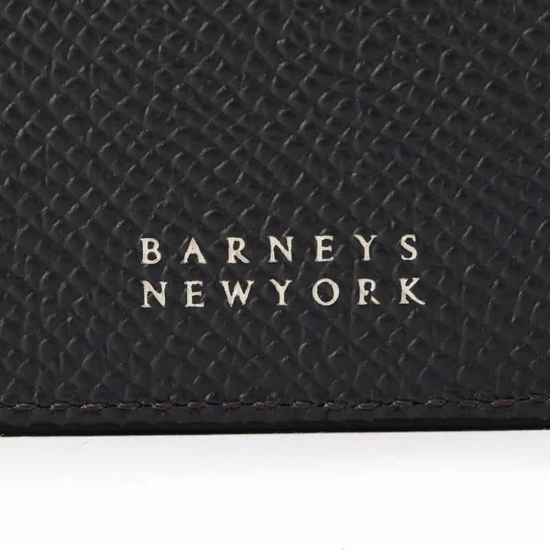 BARNEYS NEW YORK ミニウォレット DARK GRAY