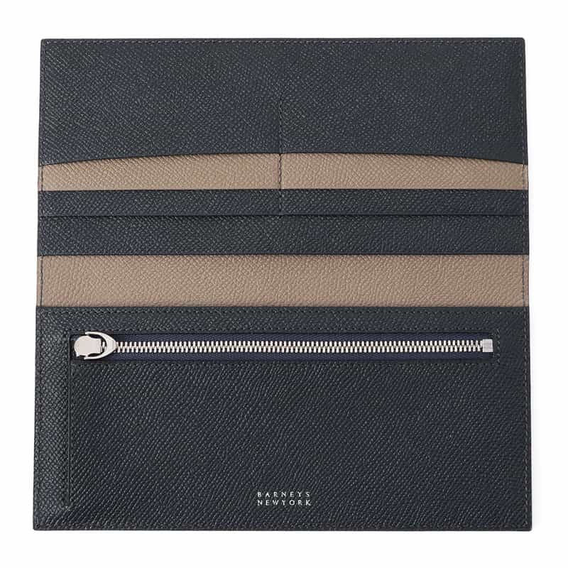 BARNEYS NEW YORK ロングウォレット NAVY