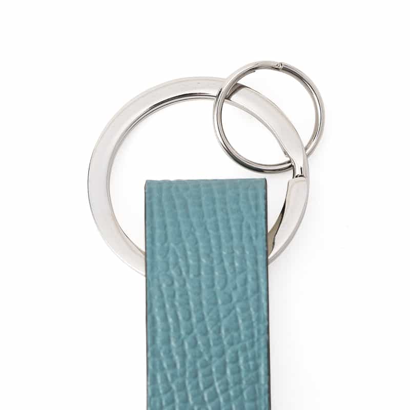BARNEYS NEW YORK ダブルリングキーホルダー LIGHT BLUE