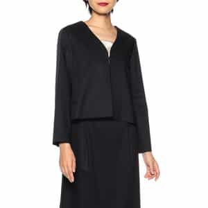 ウォッシャブルセットアップVネックジャケット