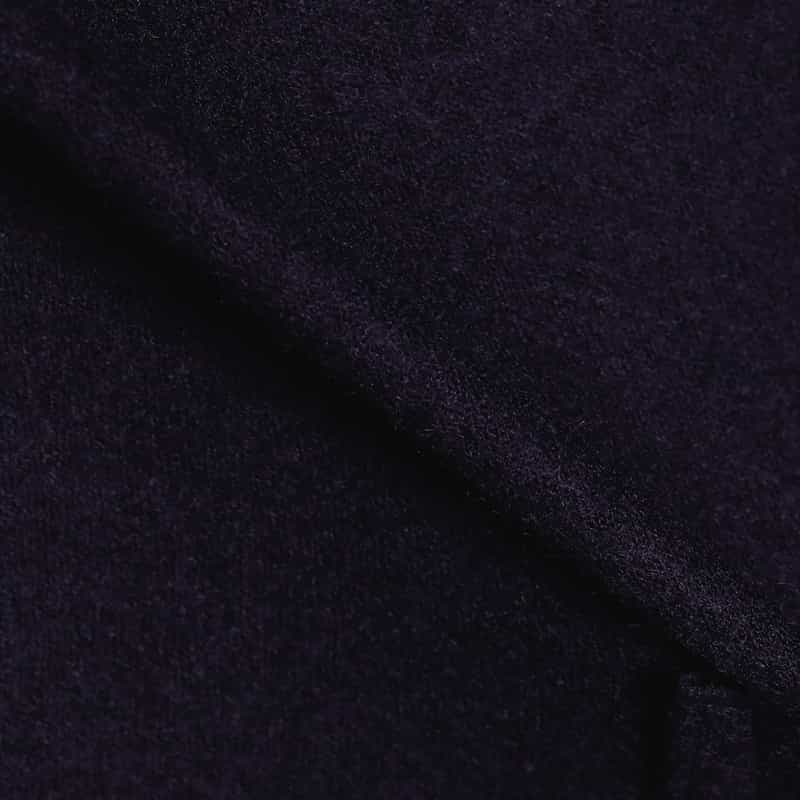 BARNEYS NEW YORK 圧縮ウールカーディガン NAVY