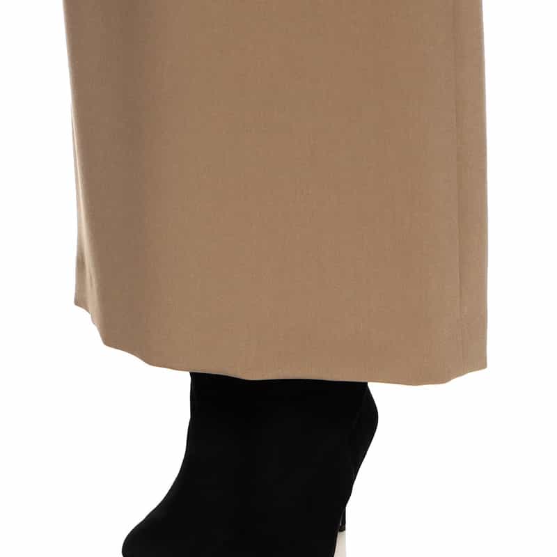 BARNEYS NEW YORK ウォッシャブルロングスカート BEIGE