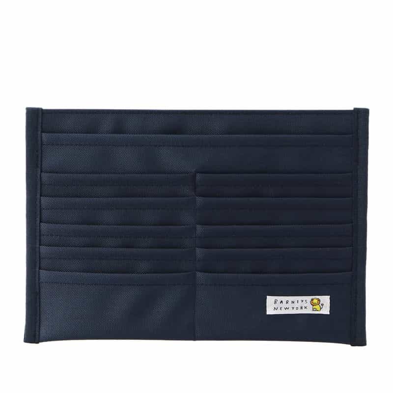 BARNEYS NEW YORK ライオンキャンバス母子手帳ケース NAVY