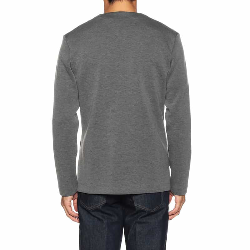 GIM バーニーズ ニューヨーク限定ネオプレーンノーカラージャケット GRAY