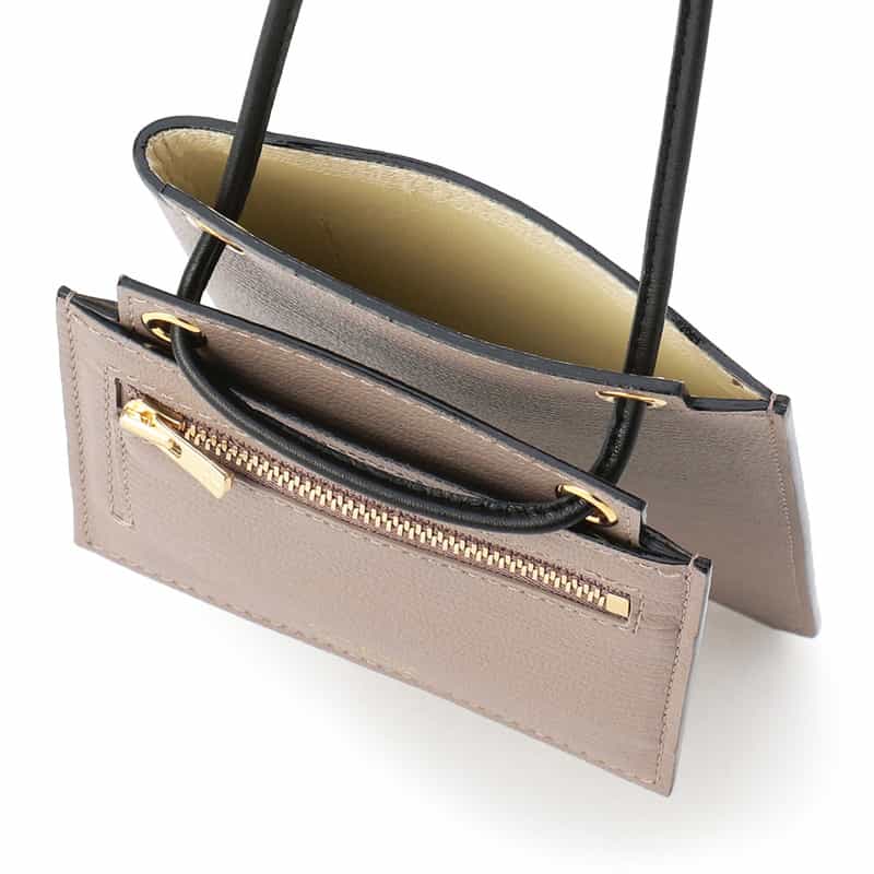 L’ARCOBALENO 限定ショルダーウォレット GRAY BEIGE