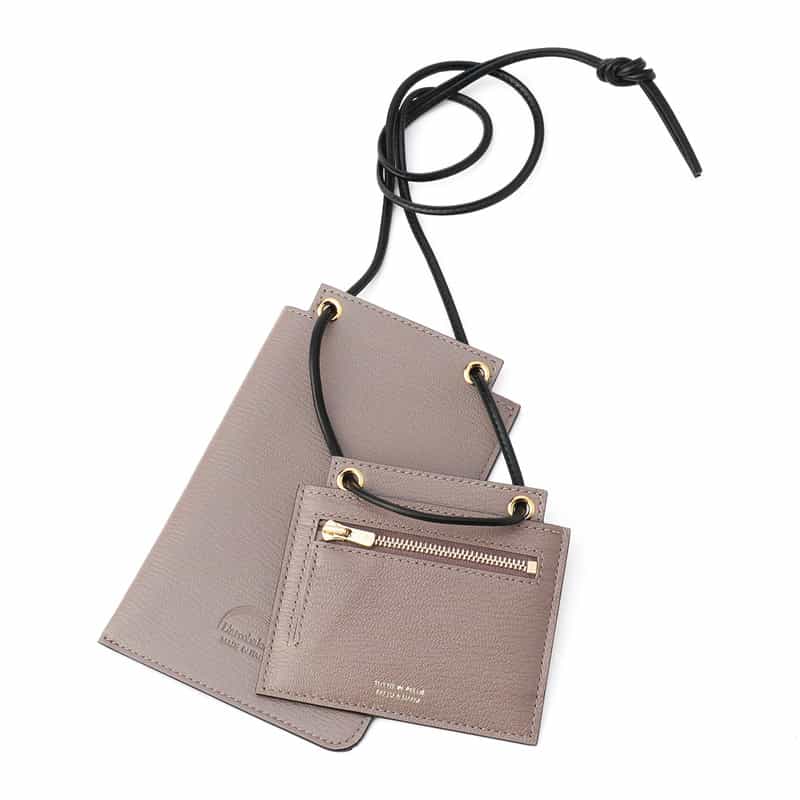 L’ARCOBALENO 限定ショルダーウォレット GRAY BEIGE