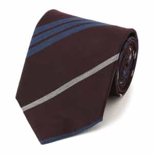 ストライプ柄タイ
