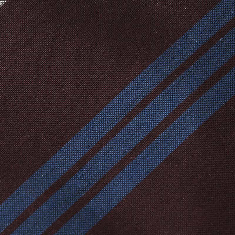 NICKY ストライプ柄タイ WINE